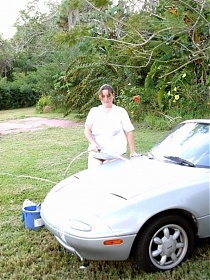 Sexy bbw babe sophie playing with hose