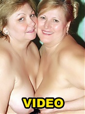 Slutty fat women Anna and Yolanda fondle each other and eat each others juicy pussies live